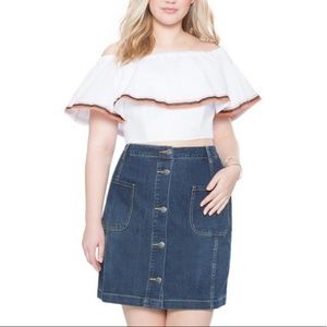 Eloquii Studio Crop Top